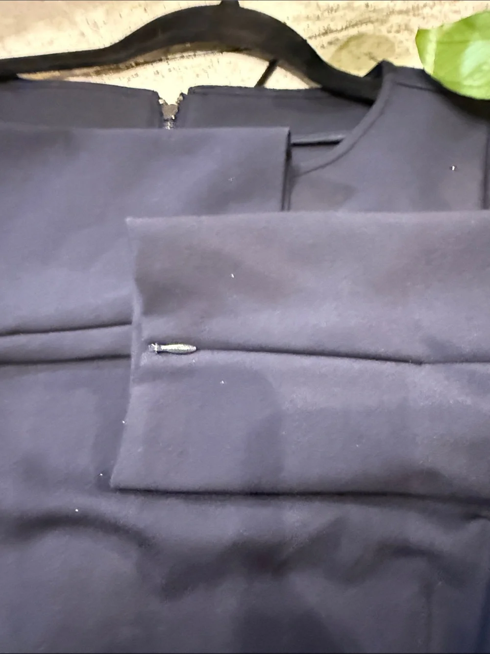 Spanx Navy Sheath Dress - Women's Tailored Dress size medium - Picture 4 of 6
